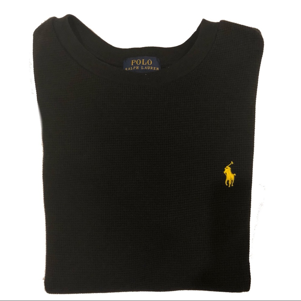 Boys Polo Ralph Lauren Thermal Long Sleeve Shirt